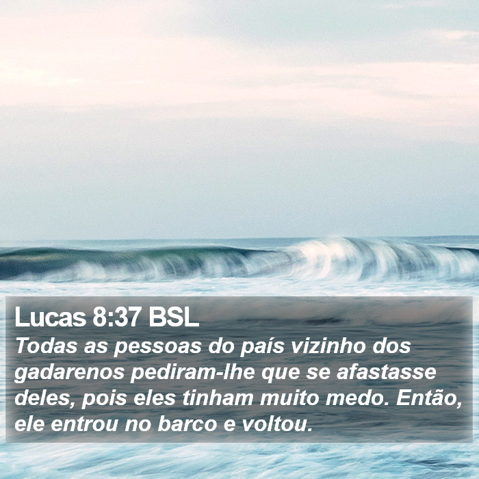 Lucas 8:37 BSL Bible Study