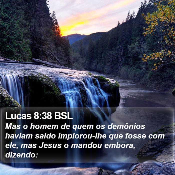 Lucas 8:38 BSL Bible Study