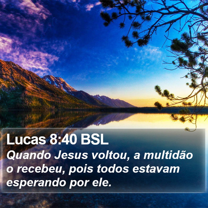 Lucas 8:40 BSL Bible Study