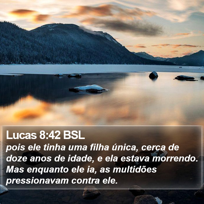 Lucas 8:42 BSL Bible Study