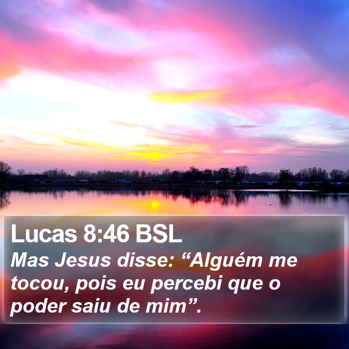 Lucas 8:46 BSL Bible Study