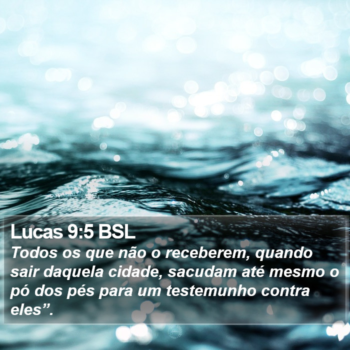 Lucas 9:5 BSL Bible Study