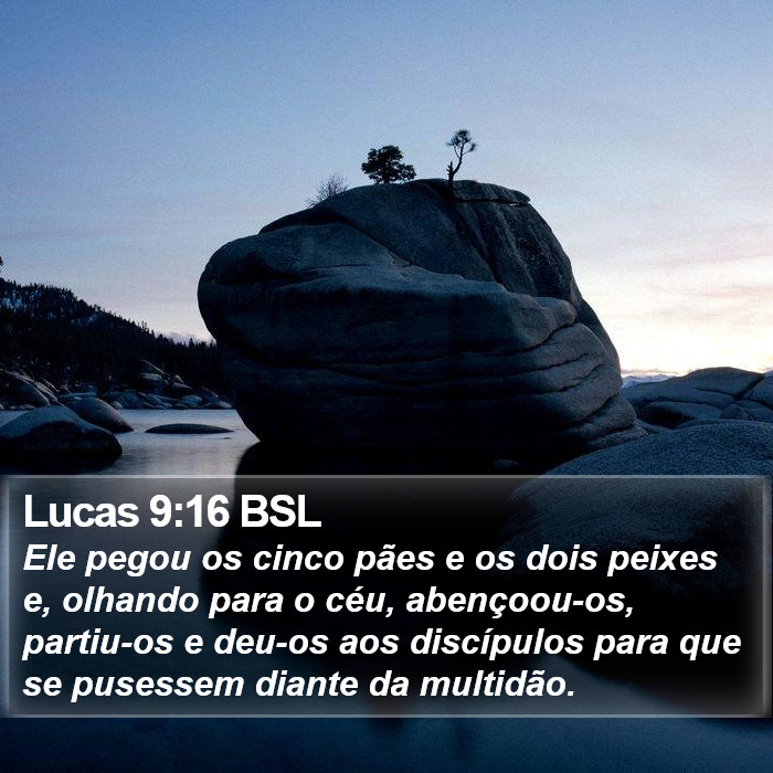 Lucas 9:16 BSL Bible Study