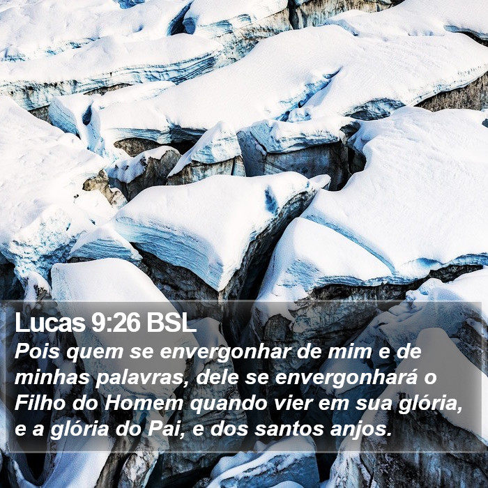 Lucas 9:26 BSL Bible Study