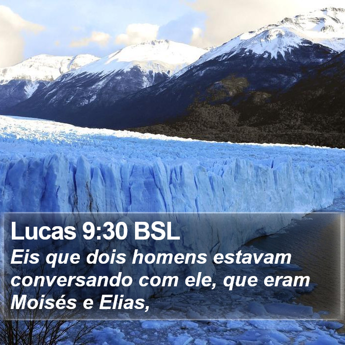 Lucas 9:30 BSL Bible Study