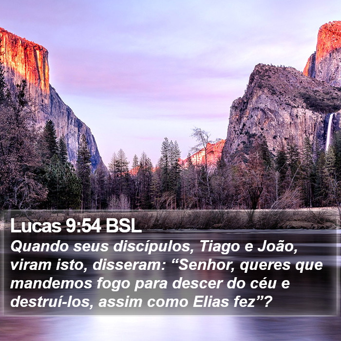 Lucas 9:54 BSL Bible Study