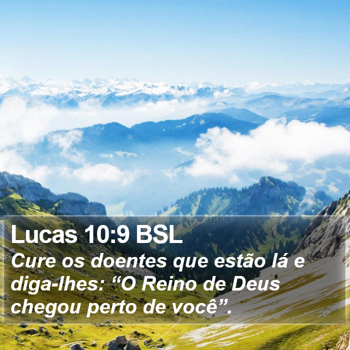 Lucas 10:9 BSL Bible Study