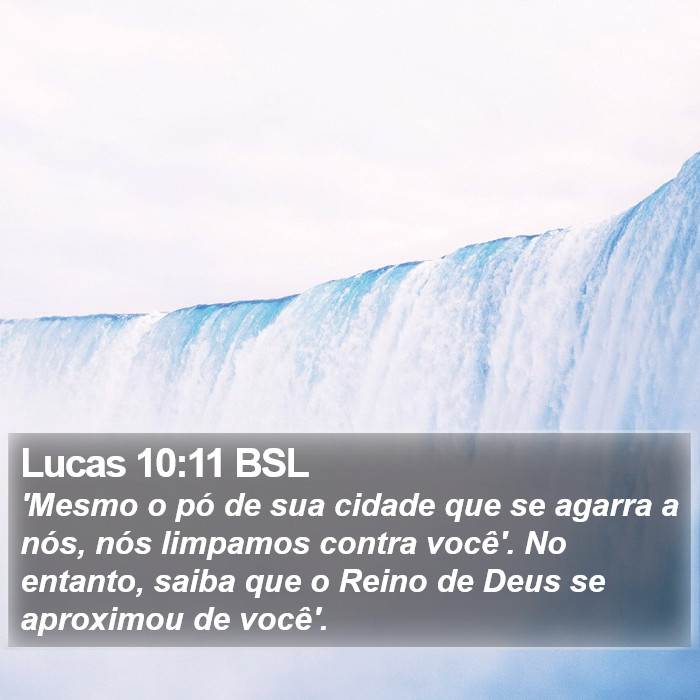 Lucas 10:11 BSL Bible Study
