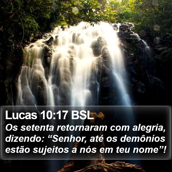 Lucas 10:17 BSL Bible Study
