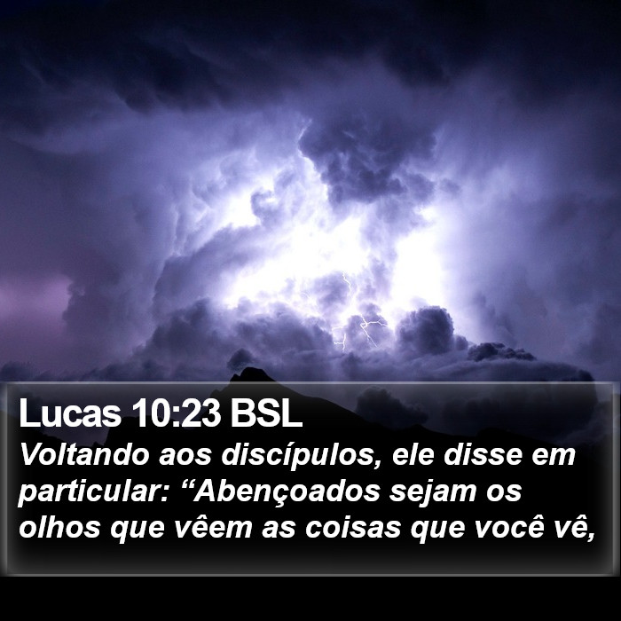 Lucas 10:23 BSL Bible Study