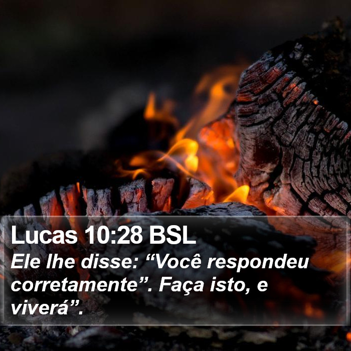 Lucas 10:28 BSL Bible Study