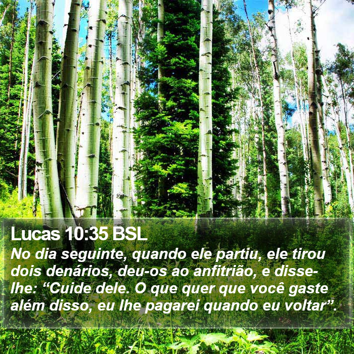 Lucas 10:35 BSL Bible Study