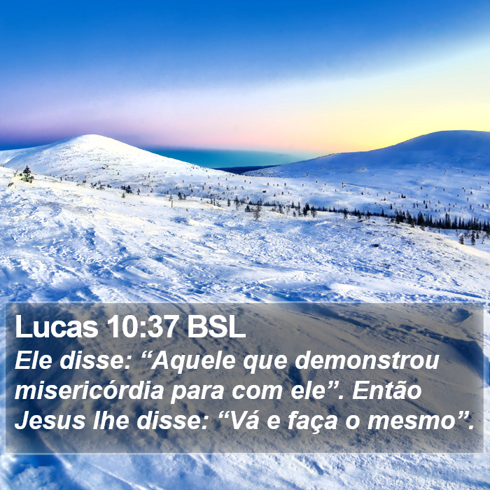 Lucas 10:37 BSL Bible Study