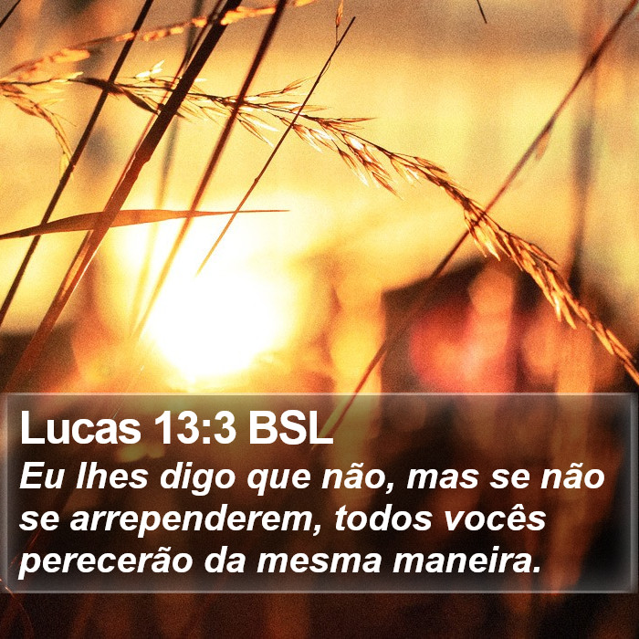 Lucas 13:3 BSL Bible Study