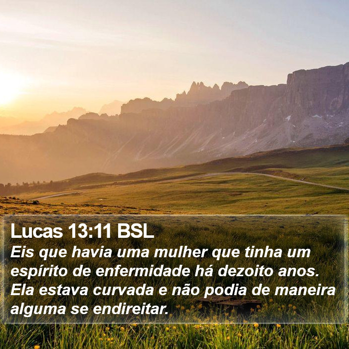 Lucas 13:11 BSL Bible Study