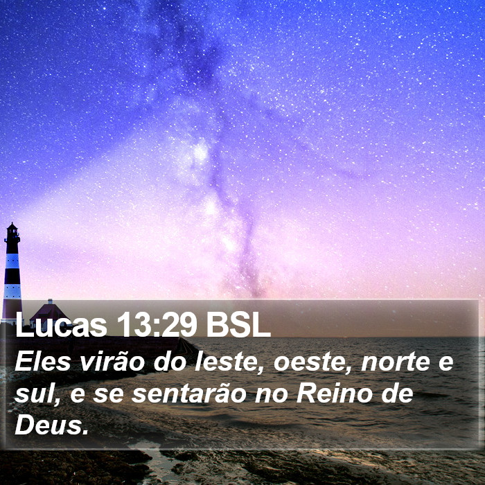 Lucas 13:29 BSL Bible Study