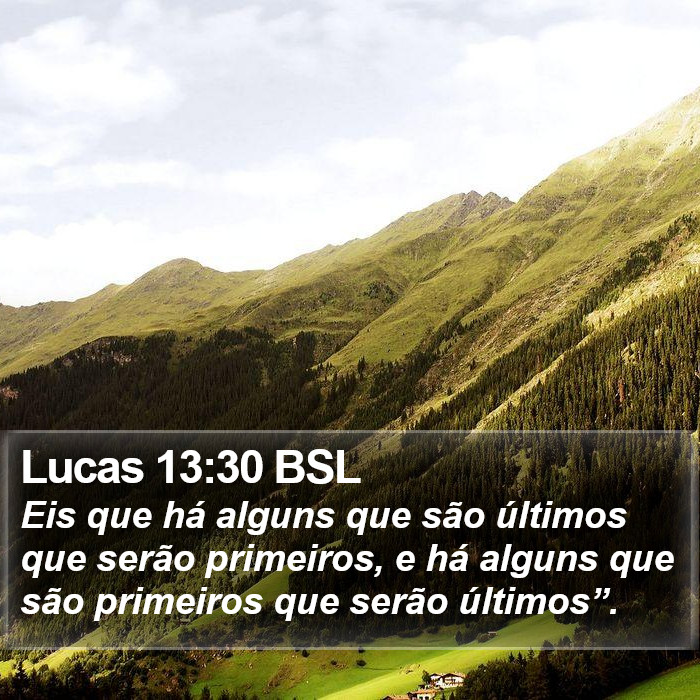 Lucas 13:30 BSL Bible Study