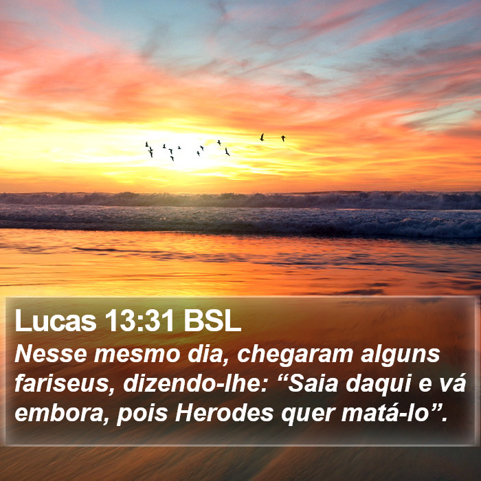 Lucas 13:31 BSL Bible Study