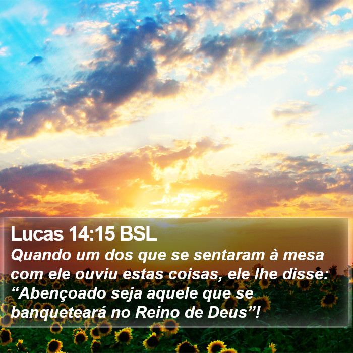 Lucas 14:15 BSL Bible Study