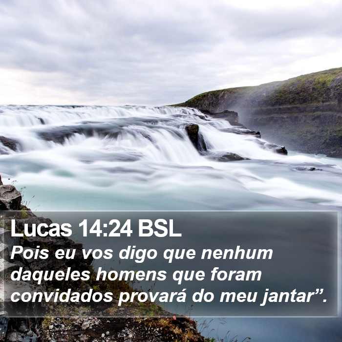 Lucas 14:24 BSL Bible Study