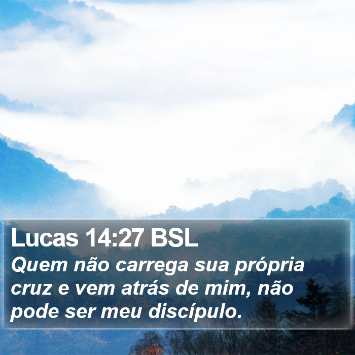 Lucas 14:27 BSL Bible Study