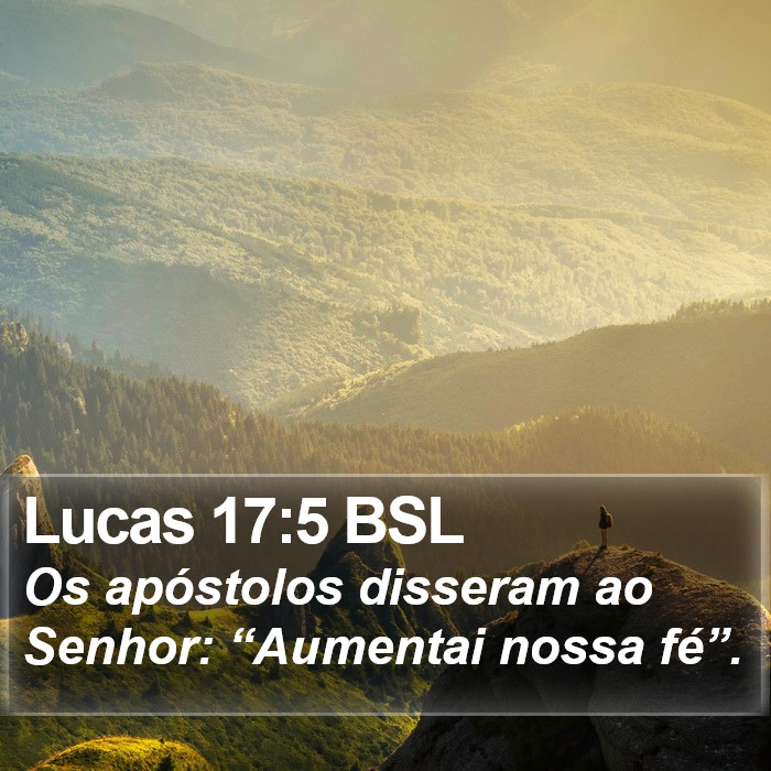 Lucas 17:5 BSL Bible Study