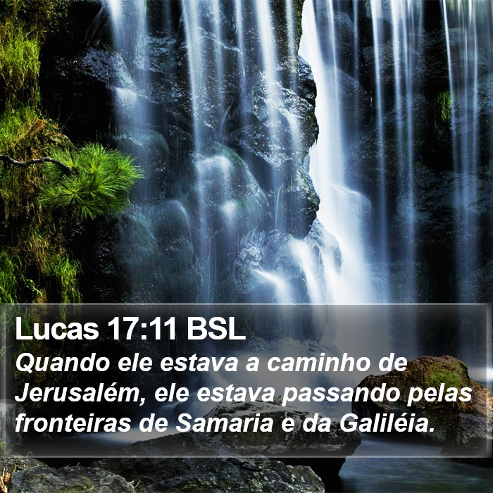 Lucas 17:11 BSL Bible Study