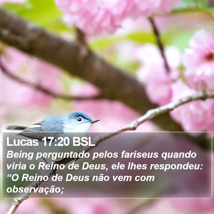 Lucas 17:20 BSL Bible Study
