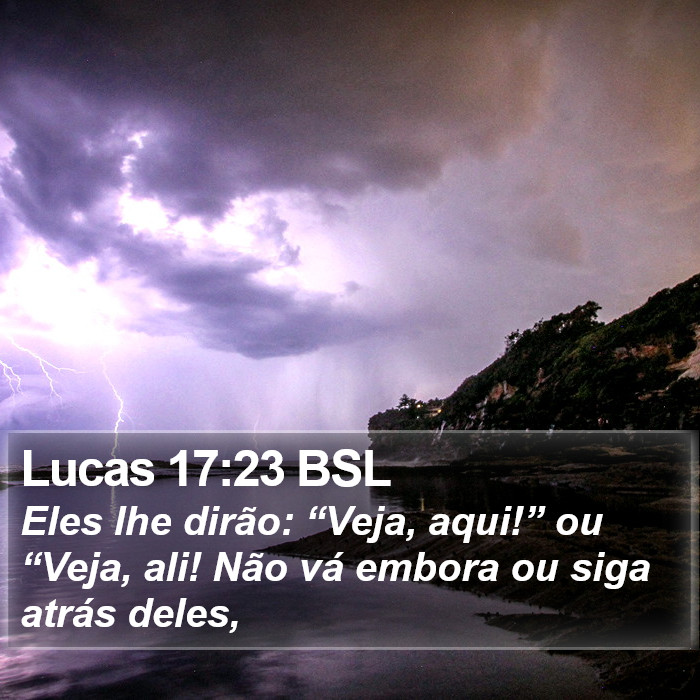 Lucas 17:23 BSL Bible Study