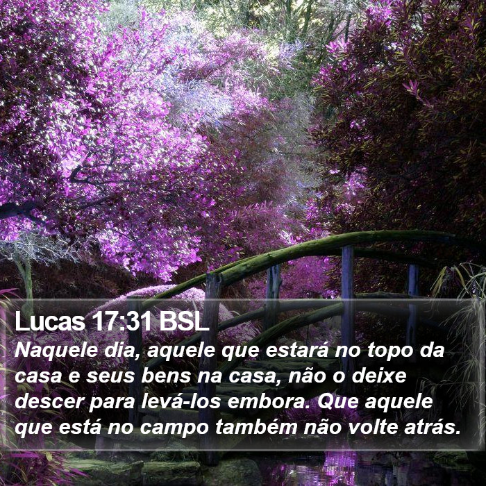 Lucas 17:31 BSL Bible Study