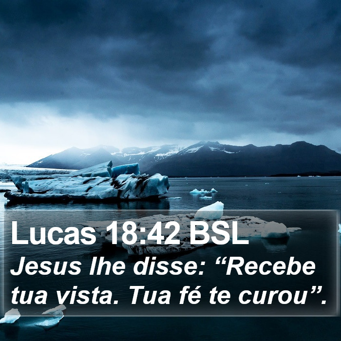 Lucas 18:42 BSL Bible Study