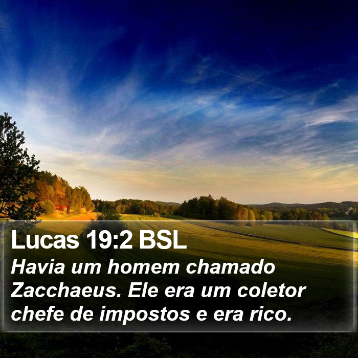 Lucas 19:2 BSL Bible Study