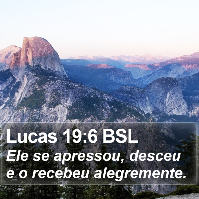 Lucas 19:6 BSL Bible Study
