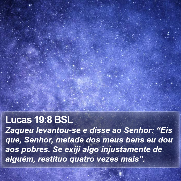 Lucas 19:8 BSL Bible Study