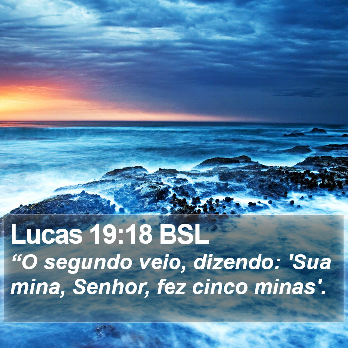 Lucas 19:18 BSL Bible Study