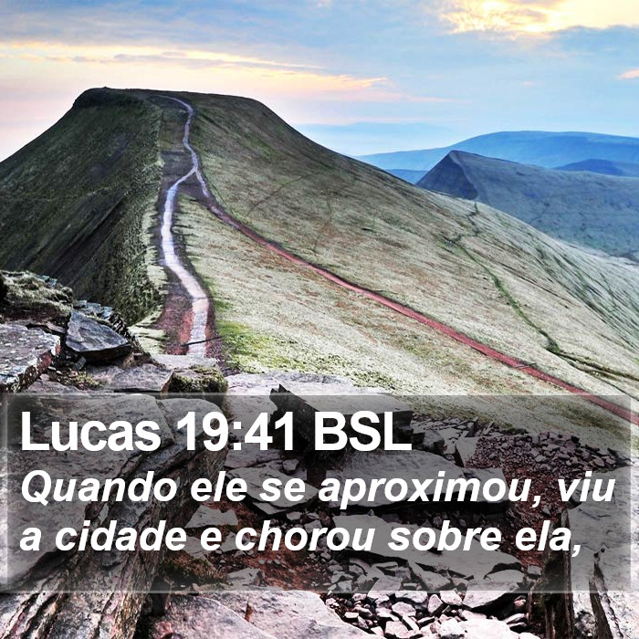 Lucas 19:41 BSL Bible Study