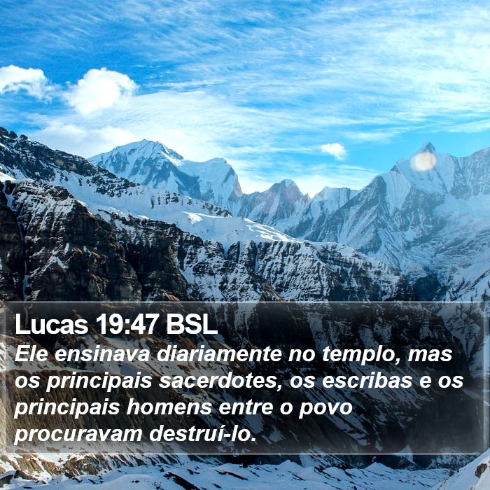 Lucas 19:47 BSL Bible Study