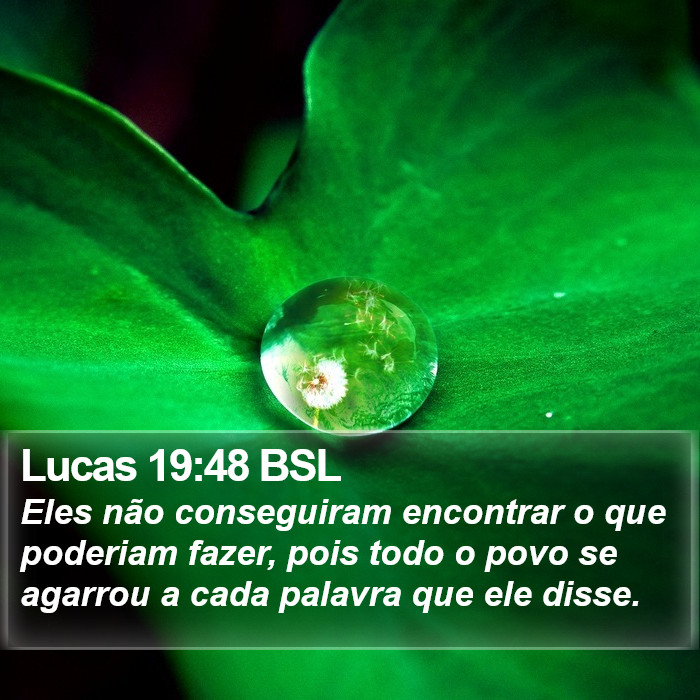 Lucas 19:48 BSL Bible Study