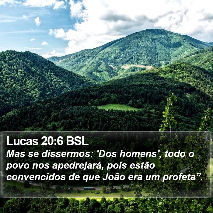 Lucas 20:6 BSL Bible Study