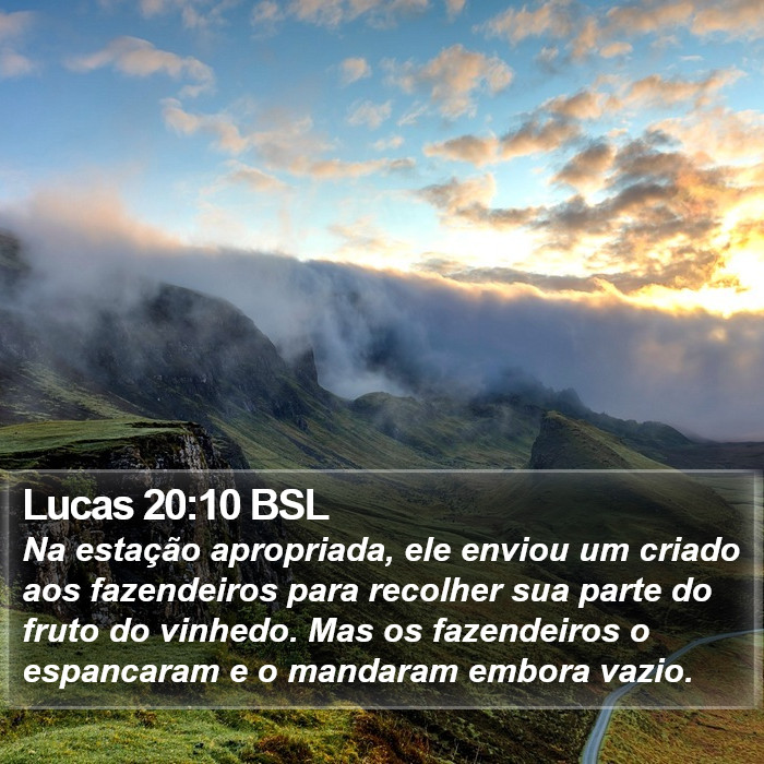 Lucas 20:10 BSL Bible Study