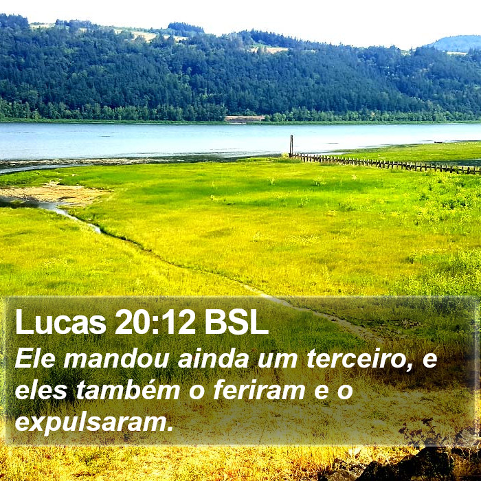 Lucas 20:12 BSL Bible Study