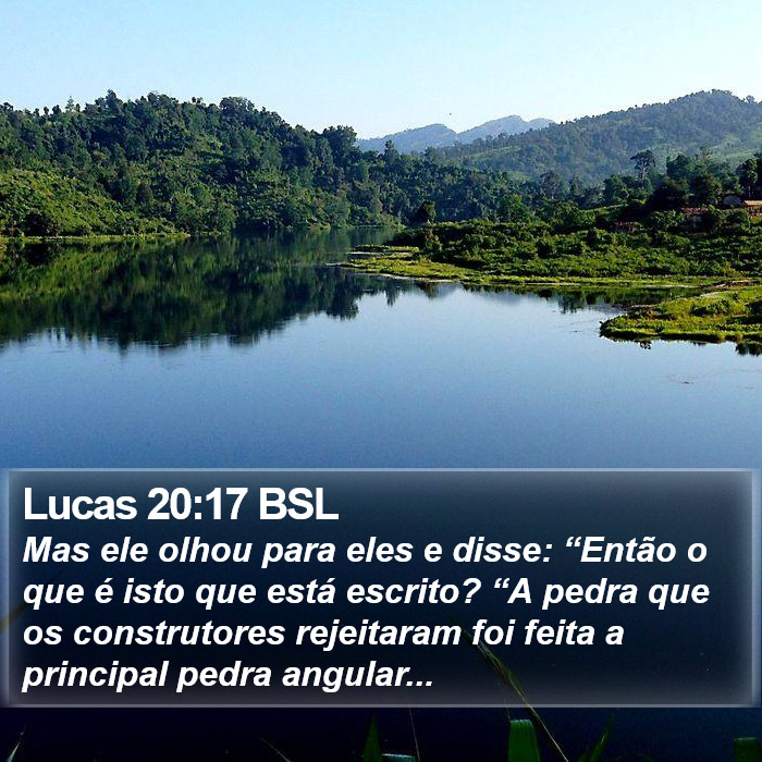 Lucas 20:17 BSL Bible Study