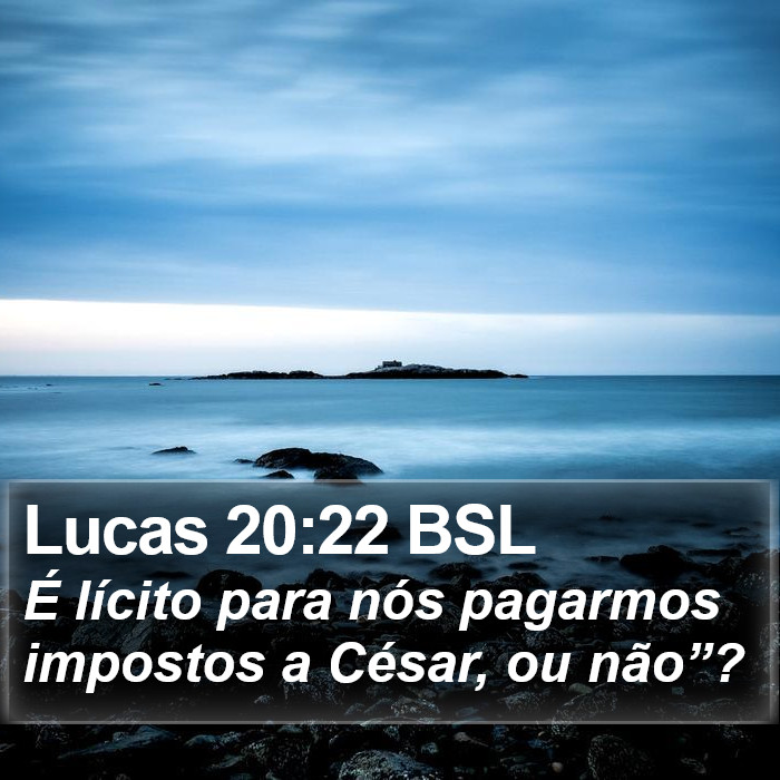 Lucas 20:22 BSL Bible Study