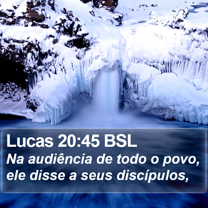 Lucas 20:45 BSL Bible Study