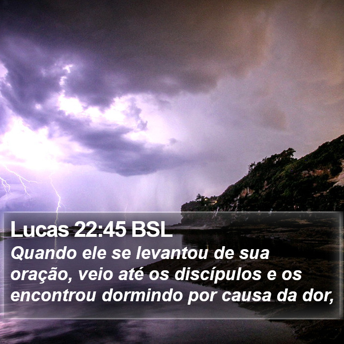 Lucas 22:45 BSL Bible Study