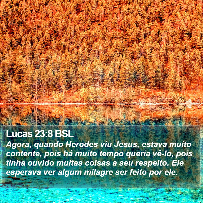 Lucas 23:8 BSL Bible Study