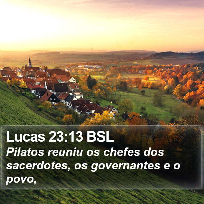 Lucas 23:13 BSL Bible Study