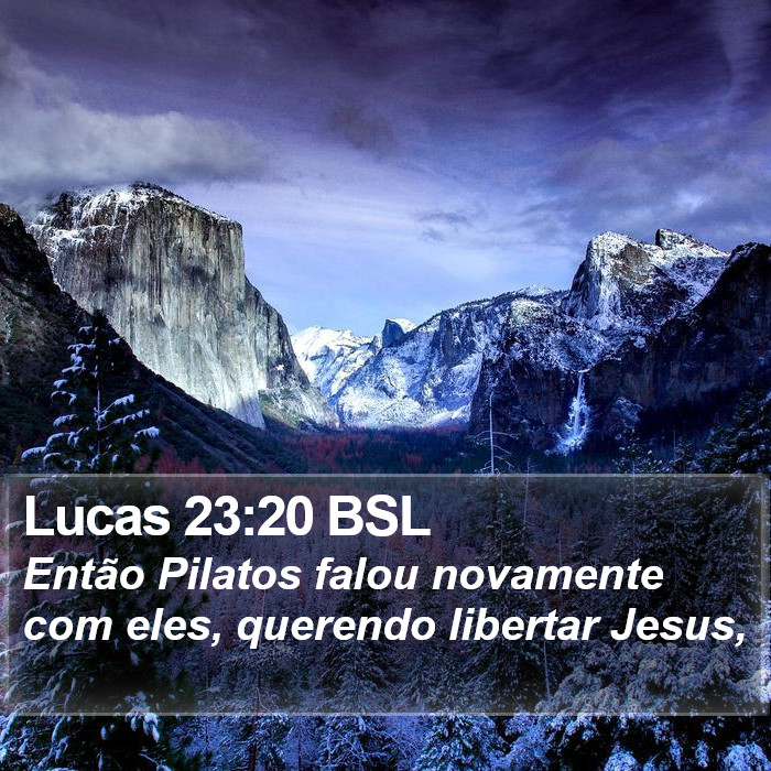 Lucas 23:20 BSL Bible Study