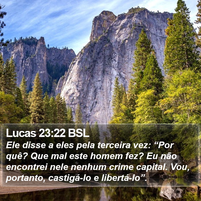 Lucas 23:22 BSL Bible Study