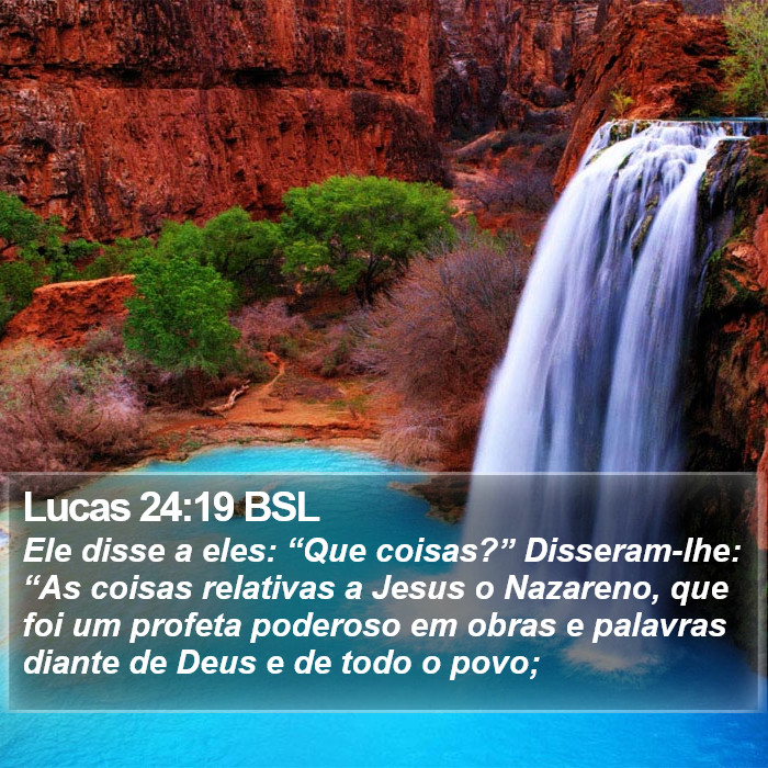 Lucas 24:19 BSL Bible Study